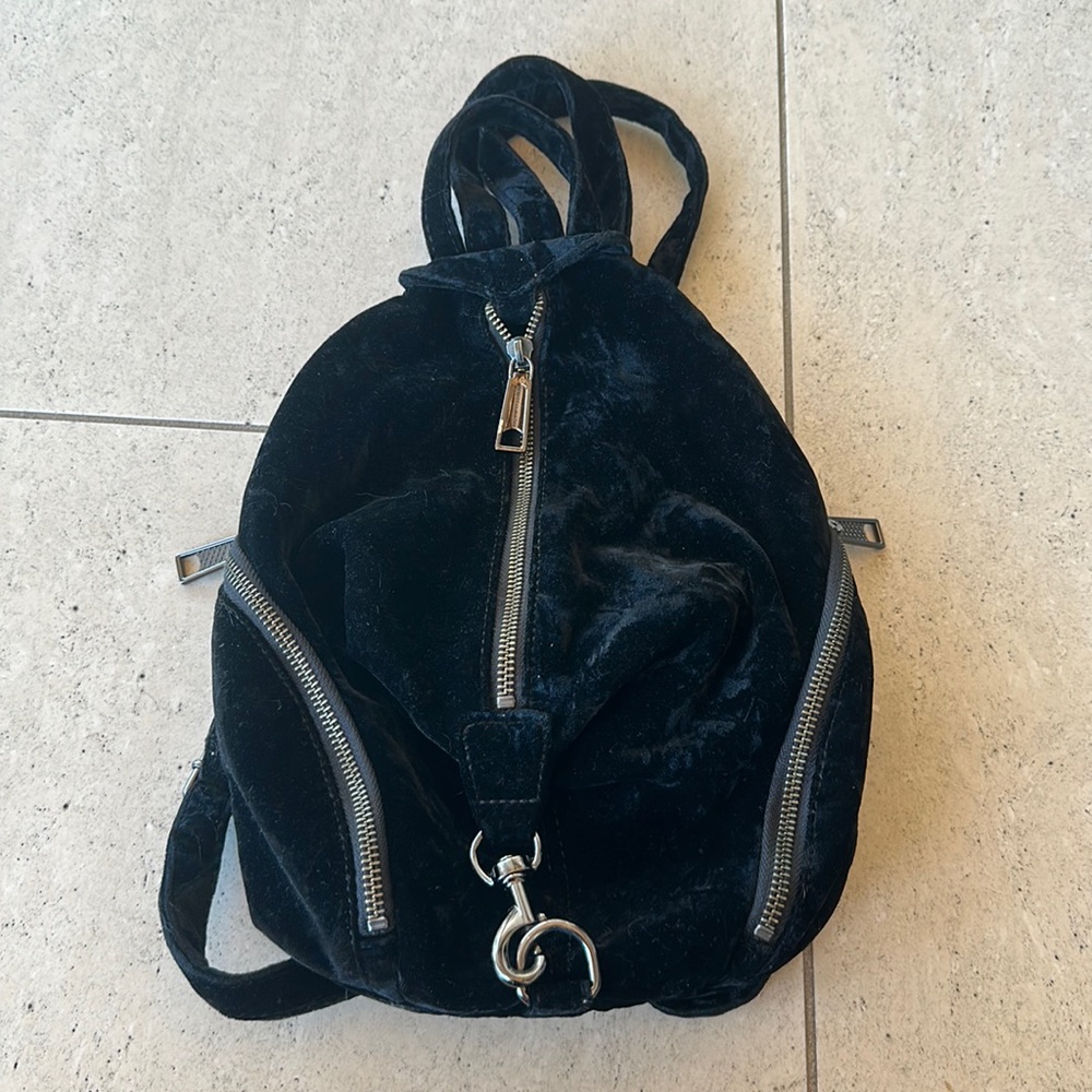 Rebecca Minkoff velvet Julian purse